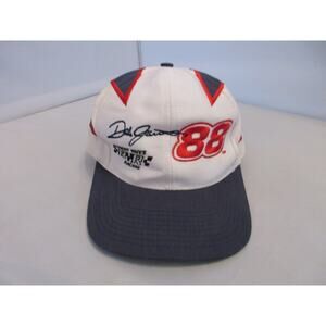 Vintage 90s Dale Jarrett NASCAR Robert Yates Racing #88 Snapback Hat Sharktooth